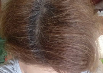 Livia-inainte-de-Henna-Mandala-Castaniu-Auriu-radacini