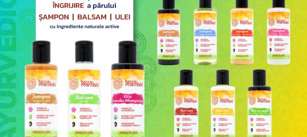 Sampoane, balsamuri, uleiuri de par Henna Mandala