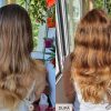 Par blond cu suvite vopsit cu Henna Mandala Blond