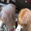 Par cu radacini albe vopsit cu Henna Mandala Blond