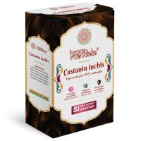 Cutie noua Henna Mandala Castaniu Inchis laterala stanga