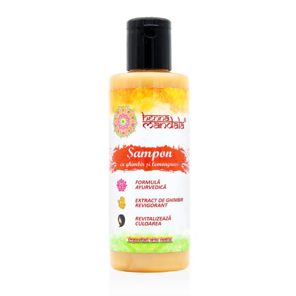 Sampon ayurvedic cu ghimbir