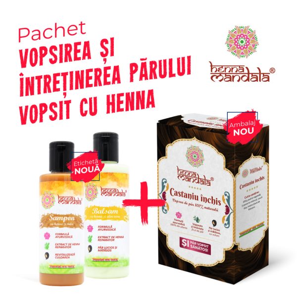 Vopsirea naturala a parului cu henna si intretinerea culorii