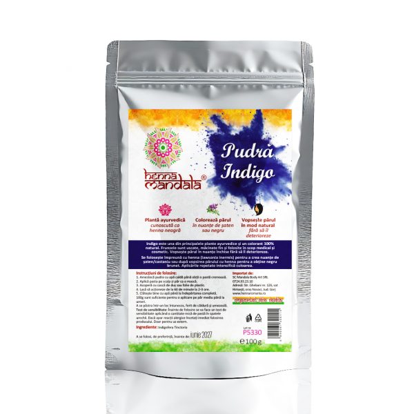 Pudra indigo Henna Mandala
