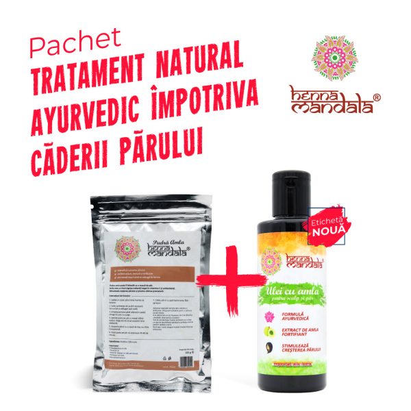 Pachet amla impotriva caderii parului