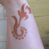 tatuaj cu henna pentru tatuaje cu model sablon