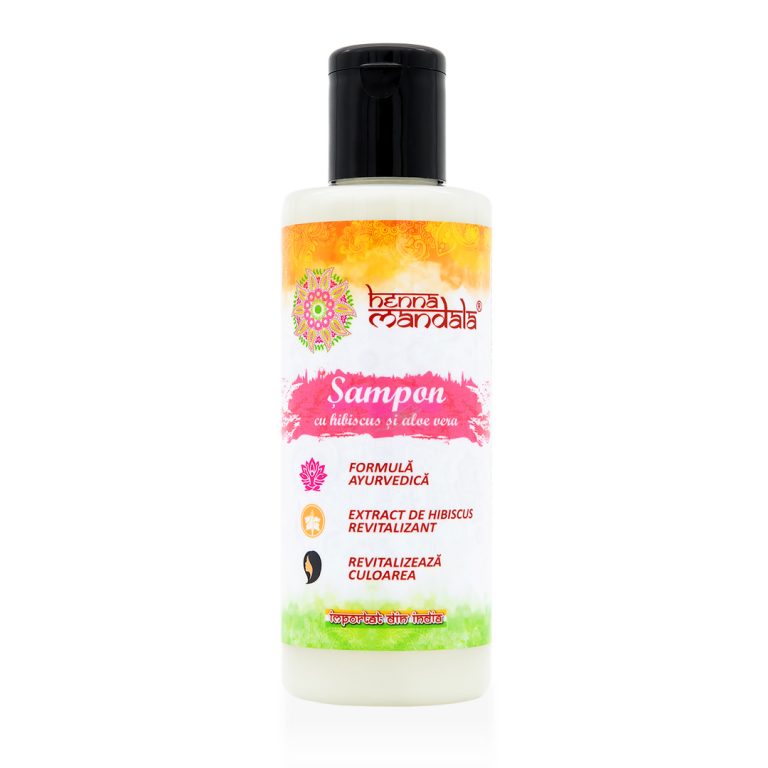 Sampon cu hibiscus si aloe vera